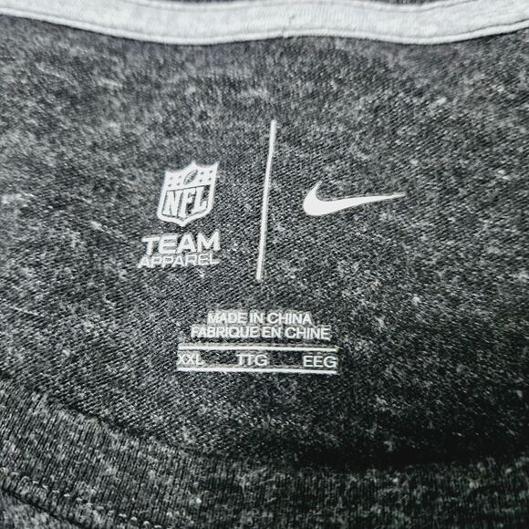 Nike NFL Team Apparel Mens T-Shirt Multi-Color Size XXL Cotton Blend Long Sleeve - Picture 6 of 12